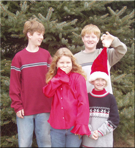 Richard, Gabrielle, Jacob and Zachary Meacham