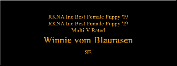 Winnie vom Blaurasen